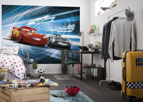 Komar Cars 3 Simulation Papier Peint 254x184cm | Yourdecoration.fr