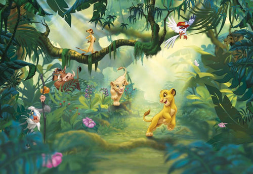 Komar The Lion King Jungle Papier Peint 368x254cm | Yourdecoration.fr