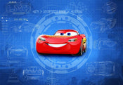 Komar Cars 3 Blueprint Papier Peint 368x254cm | Yourdecoration.fr