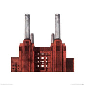 Affiche Art Barry Goodman Battersea Power Station 40x40cm Pyramid PPR45517 | Yourdecoration.fr