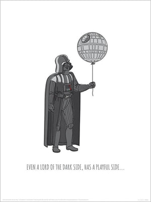 Affiche Art Star Wars Live Everyday Day 30x40cm Pyramid PPR54052 | Yourdecoration.fr