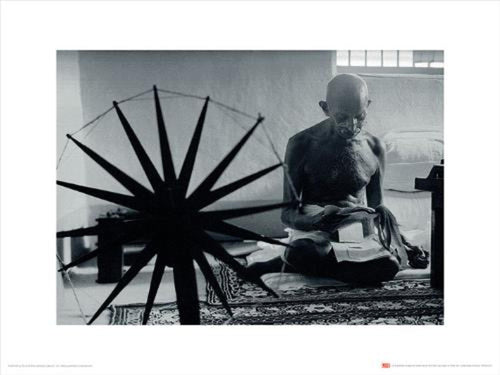 Affiche Art Time Life Gandhi 40x30cm Pyramid PPR44217 | Yourdecoration.fr