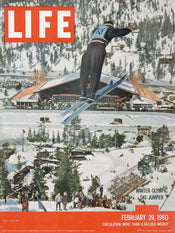 Affiche Art Time Life Olympic Ski Jumper 30x40cm Pyramid PPR54149 | Yourdecoration.fr