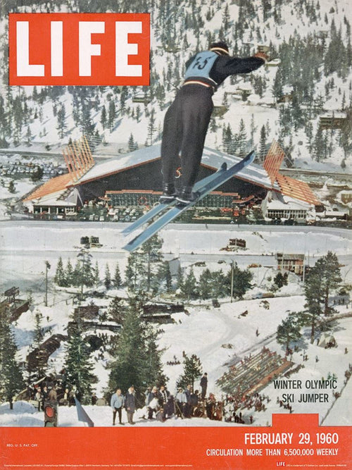 Affiche Art Time Life Olympic Ski Jumper 30x40cm Pyramid PPR54149 | Yourdecoration.fr