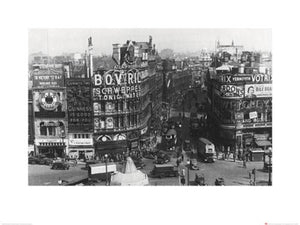 Affiche Art Time Life Piccadilly Circus London 1942 80x60cm Pyramid PPR40727 | Yourdecoration.fr