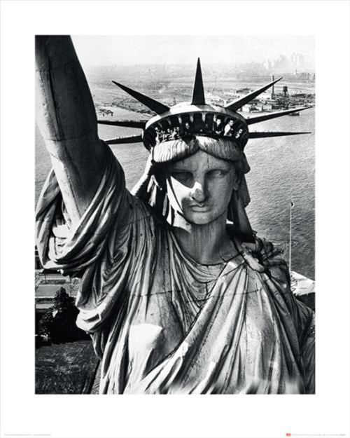 Affiche Art Time Life Statue Of Liberty 40x50cm Pyramid PPR43216 | Yourdecoration.fr