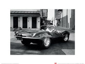 Affiche Art Time Life Steve Mcqueen Jaguar 40x30cm Pyramid PPR44167 | Yourdecoration.fr