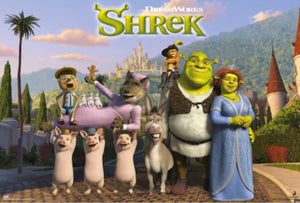 Affiche Poster Dreamworks Shrek 91 5x61cm Grupo Erik GPE5904 | Yourdecoration.fr