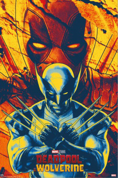 Affiche Poster Marvel Deadpool And Wolverine 3 61x91 5cm Grupo Erik GPE5877 | Yourdecoration.fr