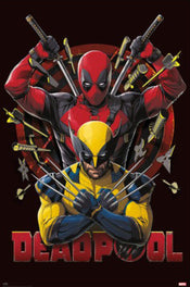 Affiche Poster Marvel Deadpool Wolverine 2 61x91 5cm Grupo Erik GPE5846 | Yourdecoration.fr