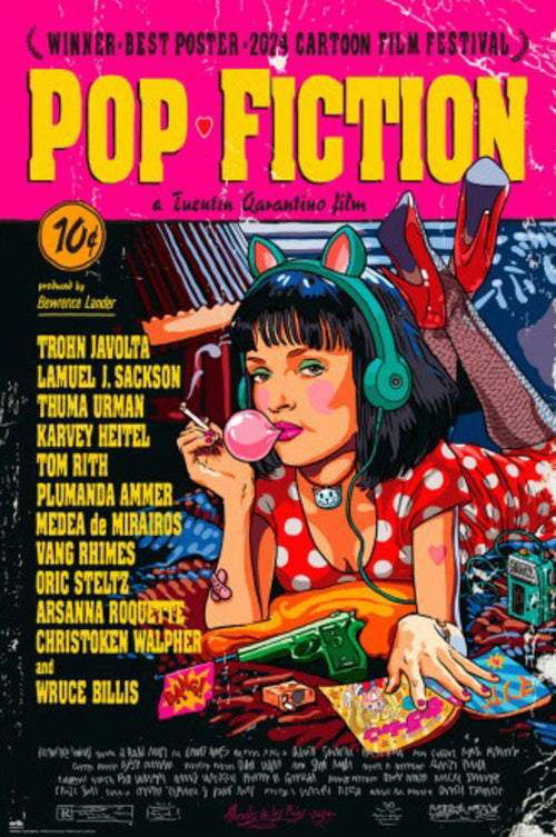 Affiche Poster Pop Fiction 61x91 5cm Grupo Erik GPE5876 | Yourdecoration.fr