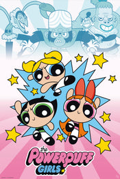 Affiche Poster Powerpuff Girls Vs Villains 61x91 5cm GBYDCO564 | Yourdecoration.fr