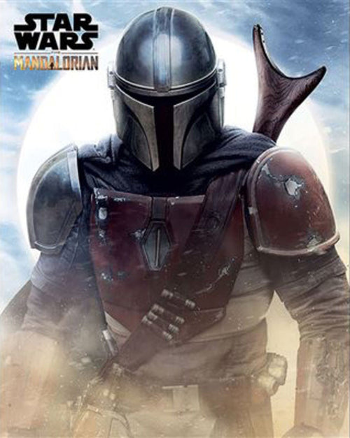 Affiche Poster Star Wars The Mandalorian Sand 40x50cm Pyramid MPP50770 | Yourdecoration.fr