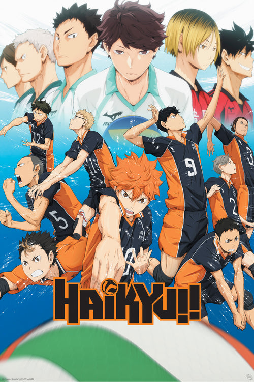 Affiche et Poster Haikyu Key Art Season 1 61x91 5cm Abystyle GBYDCO506 | Yourdecoration.fr