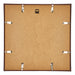 Annecy Plastique Cadre Photo 20x20cm Brun Arriere | Yourdecoration.fr