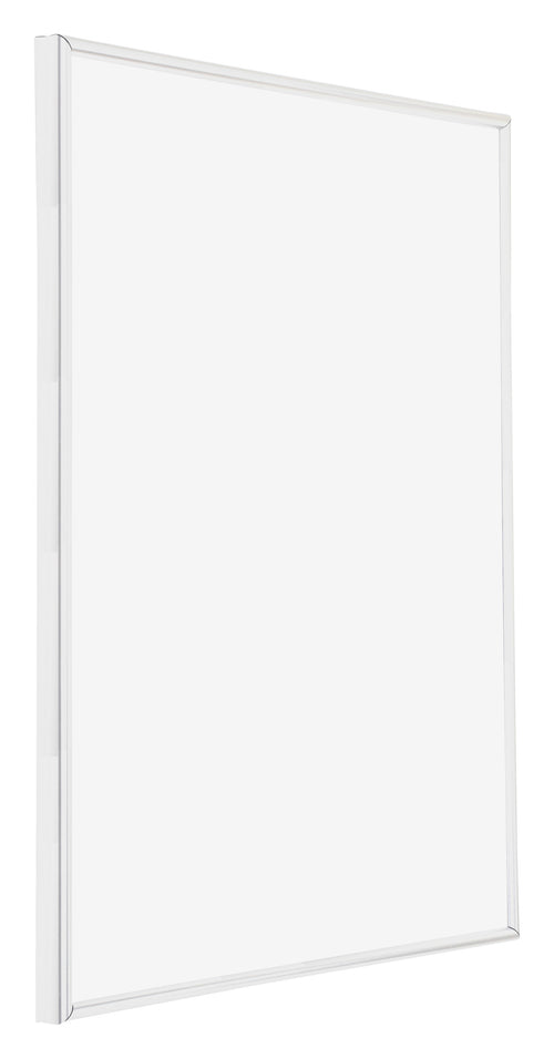 Annecy Plastique Cadre Photo 20x25cm Blanc Brillant De Face Oblique | Yourdecoration.fr