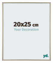 Annecy Plastique Cadre Photo 20x25cm Champagne De Face Mesure | Yourdecoration.fr