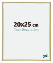 Annecy Plastique Cadre Photo 20x25cm Or De Face Mesure | Yourdecoration.fr