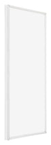 Annecy Plastique Cadre Photo 20x40cm Blanc Brillant De Face Oblique | Yourdecoration.fr