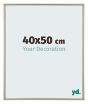 Annecy Plastique Cadre Photo 40x50cm Champagne De Face Mesure | Yourdecoration.fr