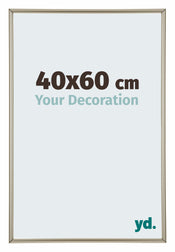 Annecy Plastique Cadre Photo 40x60cm Champagne De Face Mesure | Yourdecoration.fr