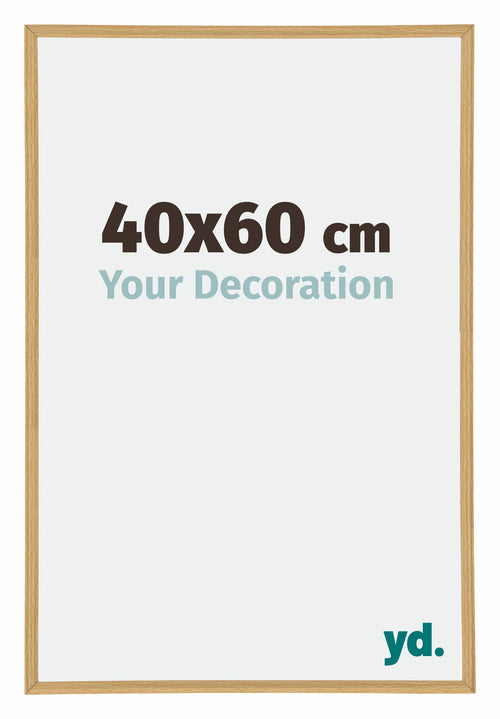 Annecy Plastique Cadre Photo 40x60cm Hêtre De Face Mesure | Yourdecoration.fr