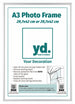 Aurora Aluminium Cadre Photo 29 7x42cm A3 Argent De Face Emballage | Yourdecoration.fr