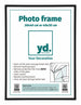 Aurora Aluminium Cadre Photo 30x40cm Noir Mat De Face Mesure | Yourdecoration.fr