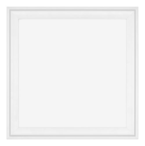 Birmingham Bois Cadre Photo 20x20cm Blanc De face | Yourdecoration.fr