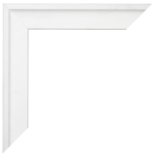 Birmingham Bois Cadre Photo 55x65cm Blanc Detail Coin | Yourdecoration.fr