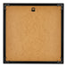 Bordeaux Plastique Cadre Photo 25x25cm Noir Mat Arriere | Yourdecoration.fr