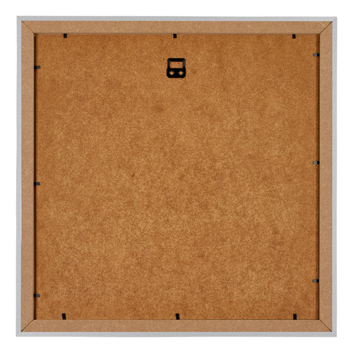 Cadre d'Affiche MDF 40x40cm Mat Argent Arriere | Yourdecoration.fr