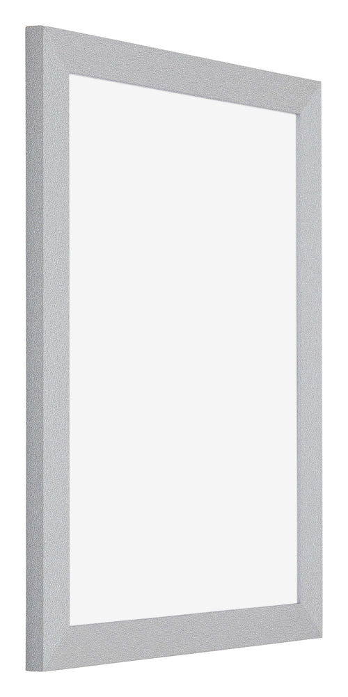 Cadre d'Affiche MDF 60x80 Mat Argent De Face Oblique | Yourdecoration.fr