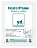 Cadre d'Affiche Plastique 30x40cm Blanc Brillant De Face Mesure | Yourdecoration.fr