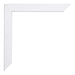 Catania MDF Cadre Photo 18x24cm Blanc Detail Coin| Yourdecoration.fr