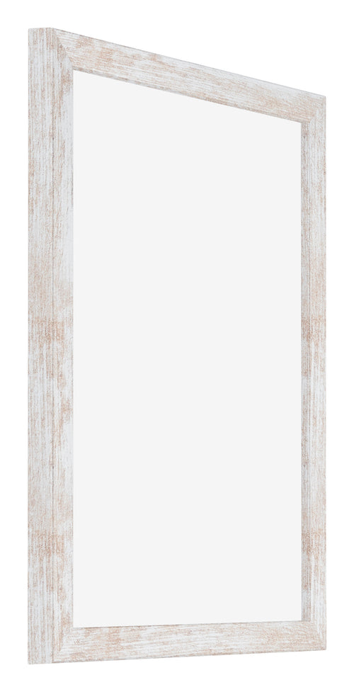 Catania MDF Cadre Photo 18x24cm White Wash De Face Oblique| Yourdecoration.fr