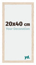 Catania MDF Cadre Photo 20x40cm Chene Mesure| Yourdecoration.fr