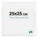 Catania MDF Cadre Photo 25x25cm Blanc Mesure| Yourdecoration.fr