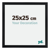 Catania MDF Cadre Photo 25x25cm Noir Mesure| Yourdecoration.fr