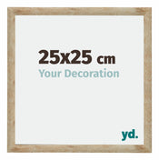 Catania MDF Cadre Photo 25x25cm Or Mesure| Yourdecoration.fr