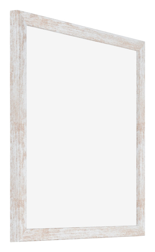 Catania MDF Cadre Photo 25x25cm White Wash De Face Oblique| Yourdecoration.fr