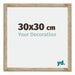 Catania MDF Cadre Photo 30x30cm Or Mesure| Yourdecoration.fr