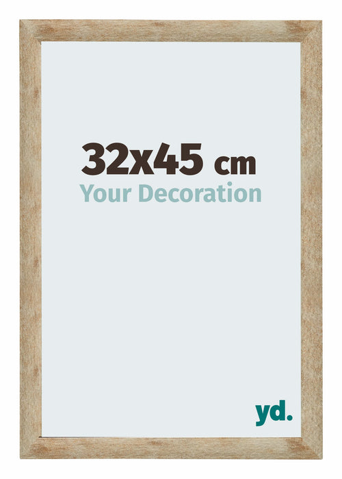 Catania MDF Cadre Photo 32x45cm Or De Face Mesure | Yourdecoration.fr