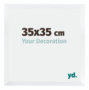 Catania MDF Cadre Photo 35x35cm Blanc Mesure| Yourdecoration.fr