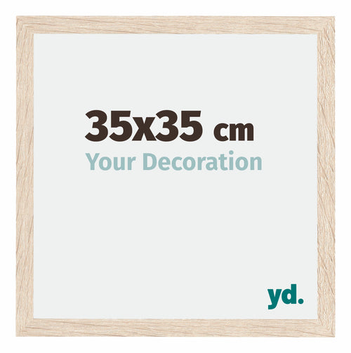 Catania MDF Cadre Photo 35x35cm Chene Mesure| Yourdecoration.fr