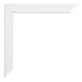 Catania MDF Cadre Photo 36x48cm Blanc Detail Coin | Yourdecoration.fr