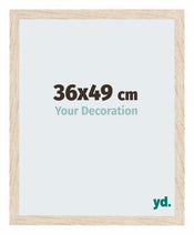 Catania MDF Cadre Photo 36x49cm Chene De Face Mesure | Yourdecoration.fr