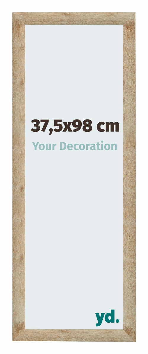 Catania MDF Cadre Photo 37 5x98cm Or De Face Mesure | Yourdecoration.fr