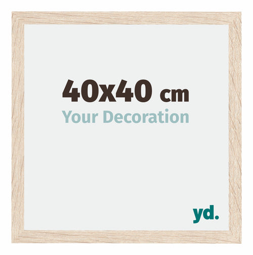 Catania MDF Cadre Photo 40x40cm Chene Mesure| Yourdecoration.fr