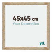 Catania MDF Cadre Photo 45x45cm Or Mesure| Yourdecoration.fr